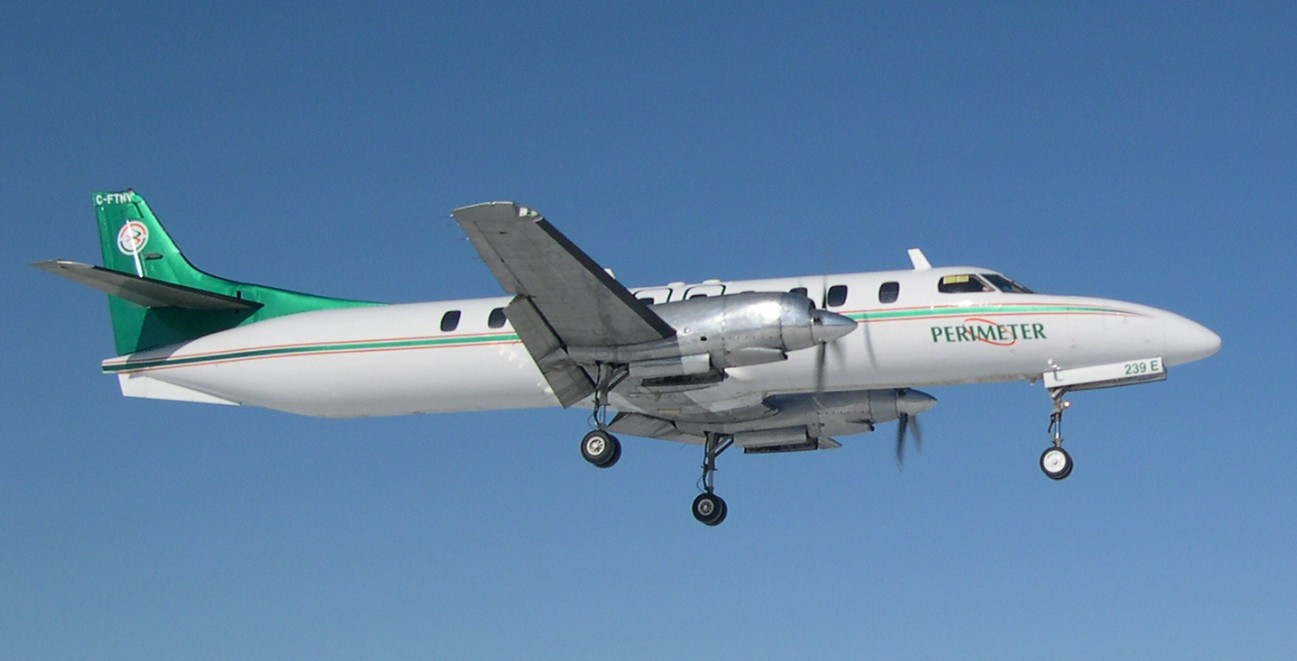Perimeter's Metro II on short final. Photo: Wikipedia.  Langley Flying School